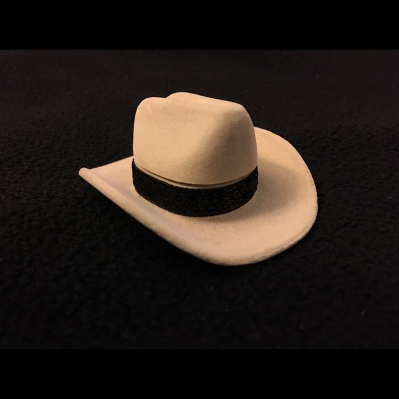 Silver Costume Hat Earrings - Picture 2 of 2